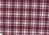 DTY Brushed Plaid Print Knit Fabric 58/60" Wide