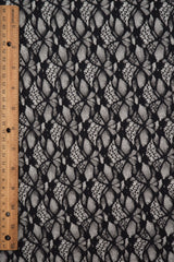 Bubble Ditsy Flower Lace Fabric