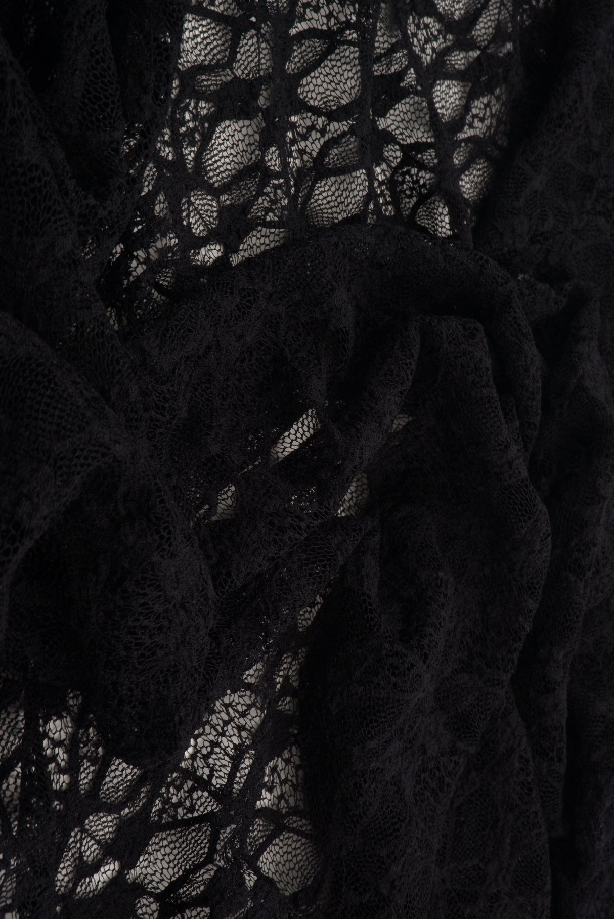Bubble Ditsy Flower Lace Fabric