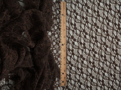 Bubble Ditsy Flower Lace Fabric