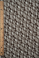 Bubble Ditsy Flower Lace Fabric