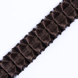 Italian Espresso Box Pleated Trimming - 1"