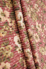 Floral Double Knit Jacquard Fabric