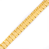 Italian Yellow Box Pleated Trimming - 1"