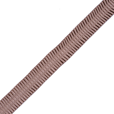 Italian Champagne Deep Knife Pleated Trimming - 1"