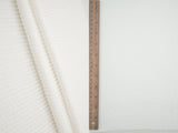 Knit Jacquard Rib Fabric 1 Yard Soft Stretch Textured Knit 52" Wide