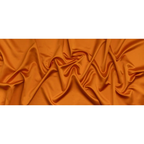 Polyester Satin - Ultra Pumpkin - Reverie Collection