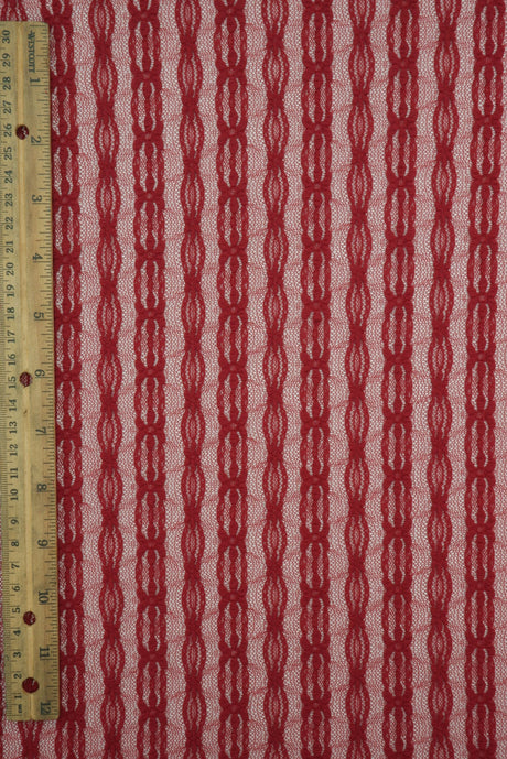 Ditsy Flower Stripe Nylon Spandex Lace