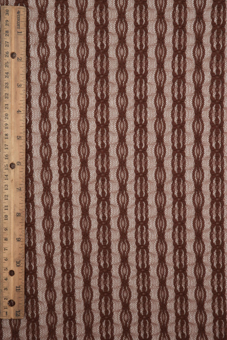 Ditsy Flower Stripe Nylon Spandex Lace