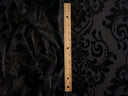 Damask Velvet Burnout Fabric