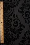 Damask Velvet Burnout Fabric 55" Wide