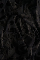 Damask Velvet Burnout Fabric