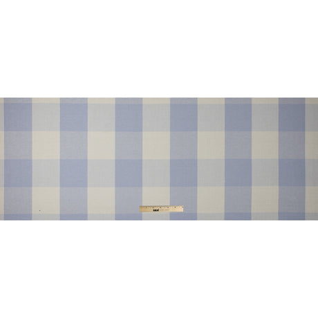 Wisteria Buffalo Checked Cotton Woven