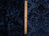 Damask Velvet Burnout Fabric