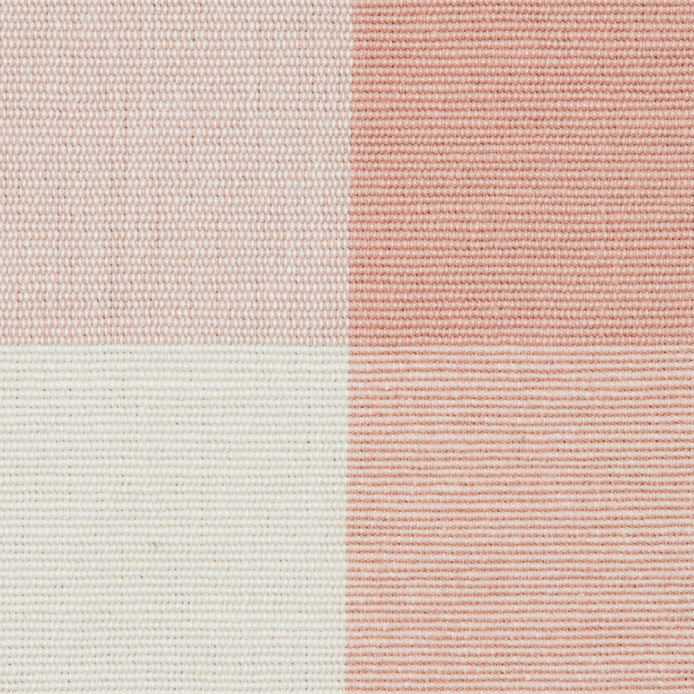 Blush Buffalo Checked Cotton Woven