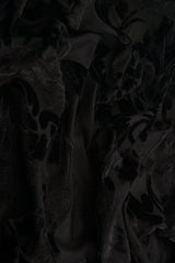 Damask Velvet Burnout Fabric