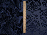Damask Velvet Burnout Fabric