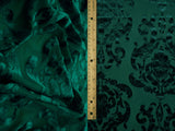 Damask Velvet Burnout Fabric