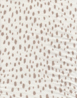 Animal Print Ripple Jersey Fabric