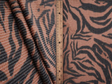 Double Knit Zebra Print Zebra Fabric