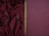 Foil Dot Stretch Mesh Fabric