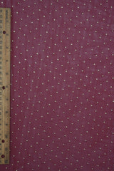 Foil Dot Stretch Mesh Fabric