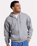 Jerzees Rugged Unisex Full-Zip Hooded Sweatshirt