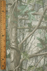 Printed Mesh Tree Camo Fabric