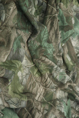 Printed Mesh Tree Camo Fabric