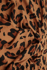 Leopard Print DTY Knit Fabric