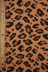 Leopard Print DTY Knit Fabric