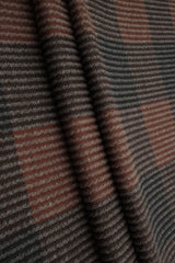 Buffalo Plaid Double Knit Jacquard