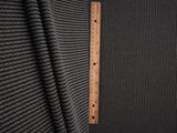 Jacquard Double Knit Rib Stretch Fabric