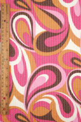 Paisley Double Knit Jacquard Fabric