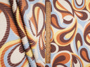 Paisley Double Knit Jacquard Fabric