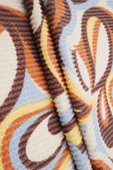 Paisley Double Knit Jacquard Fabric