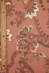 Double Knit Jacquard Paisley Fabric