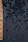 Floral Velvet Burnout Stretch Knit Fabric 55" Wide