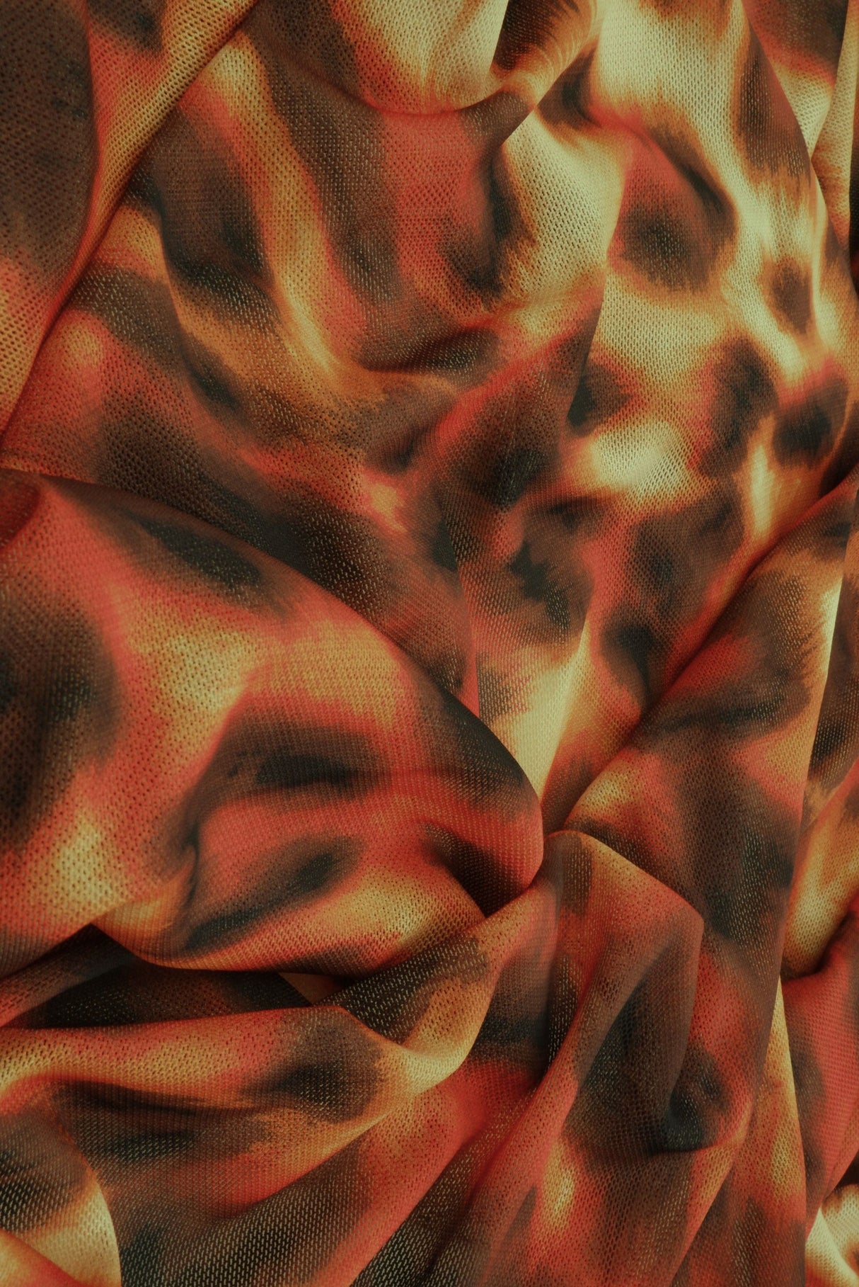 Leopard Mesh Digital Print Fabric