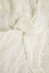 Velvet Burnout Knit Damask Fabric