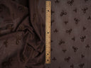 Bow Flocking Mesh Fabric
