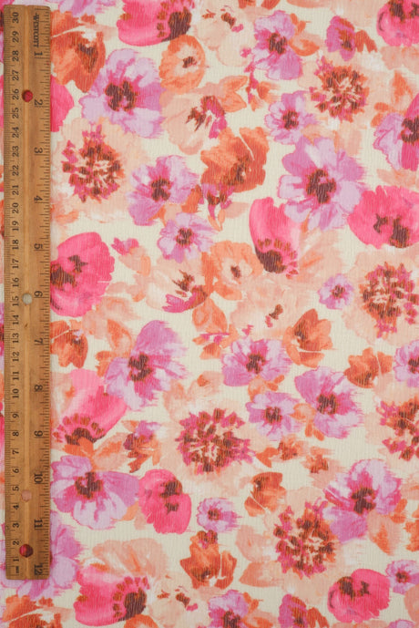 Floral Printed Jersey Fabric