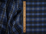 Plaid Ripple Jersey Print Fabric 58" Wide – 117 GSM