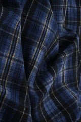 Plaid Ripple Jersey Print Fabric