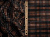 Plaid Ripple Jersey Print Fabric