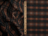Plaid Ripple Jersey Print Fabric 58" Wide – 117 GSM
