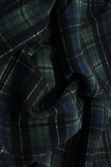 Plaid Ripple Jersey Print Fabric