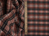 Plaid Ripple Jersey Print Fabric 58" Wide – 117 GSM