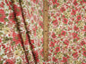 Floral Double Knit Jacquard Fabric