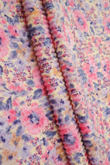 Floral Double Knit Jacquard Fabric